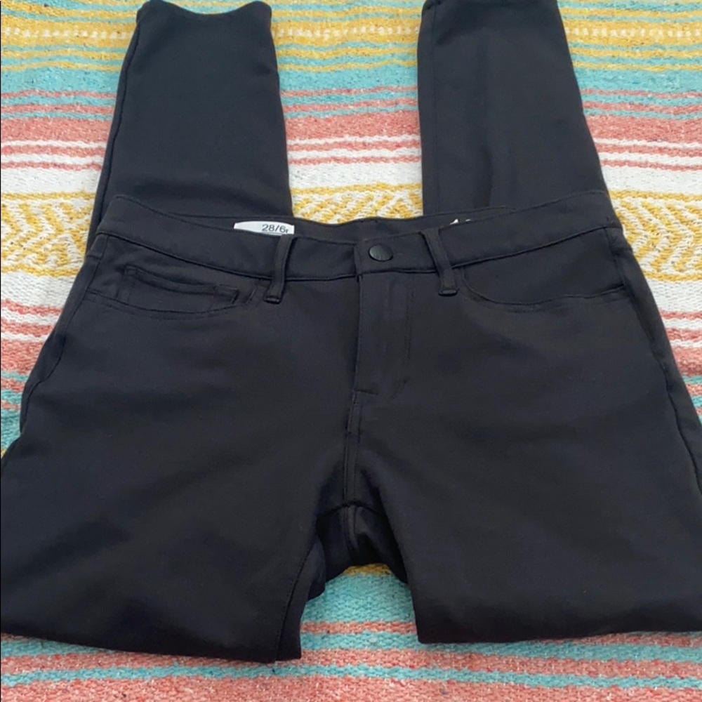 GAP ponte legging jeans in grey